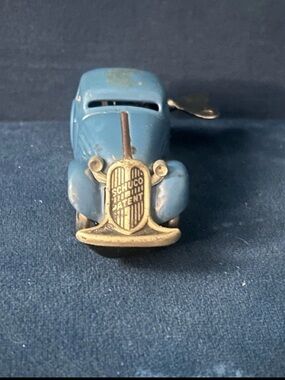 Rare Colour US Zone Schuco Tin Wind-up Patent 1001 Car Tinplate